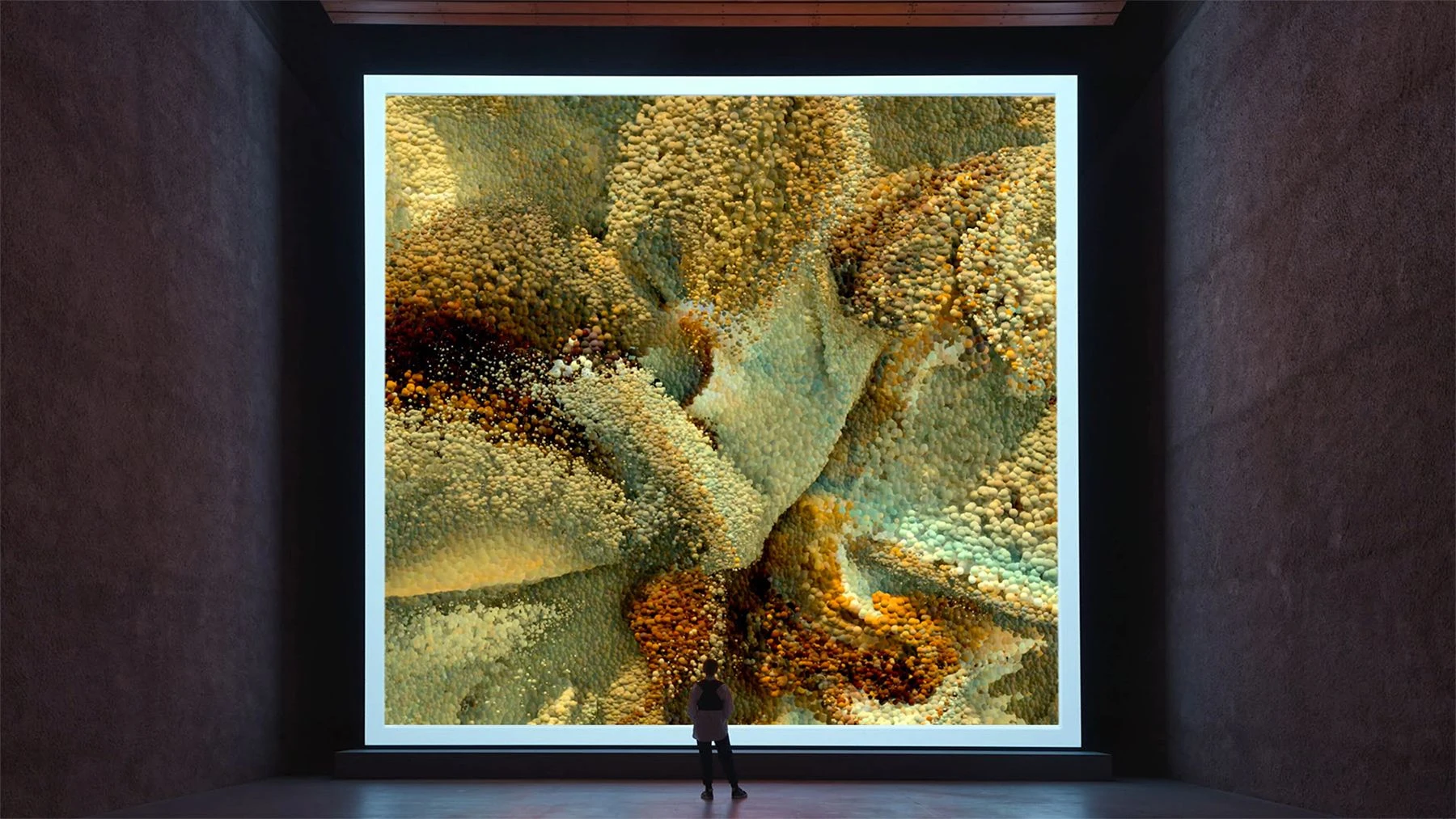 Машинные галлюцинации — Космос | Глава II: Марс (Machine Hallucinations — Space | Chapter II: Mars). 2021. Генеративное ИИ-видео (Data Painting), цифровой файл. <br>
Изображение: аукционный дом Sotheby’s