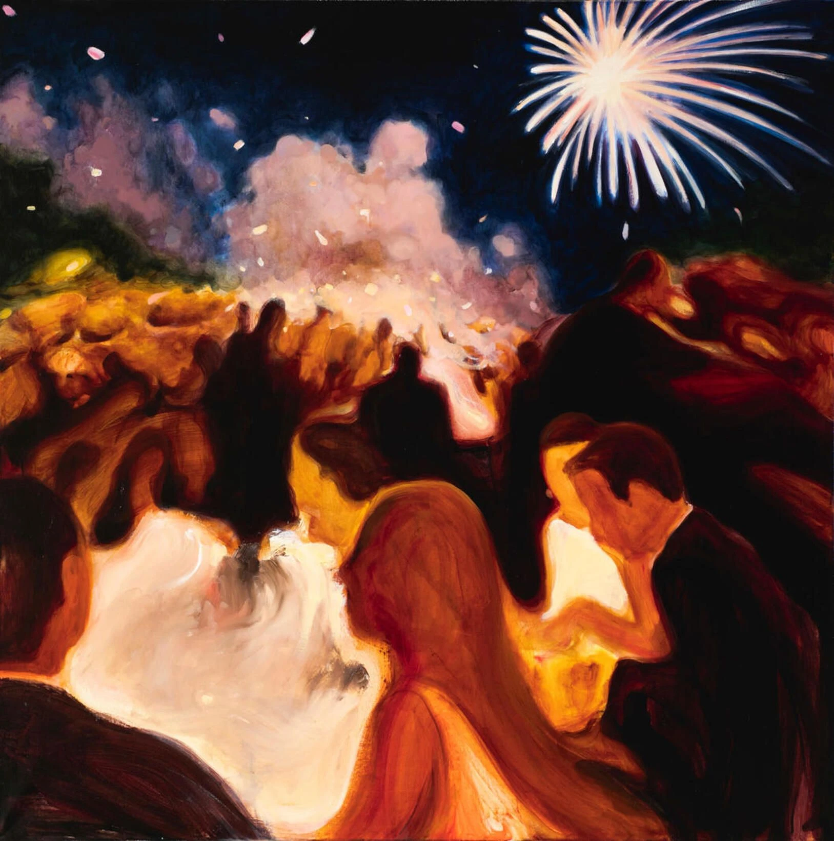 Endless party. 2025. Холст, масло.<br>
Изображение: Аукционный дом Vladey