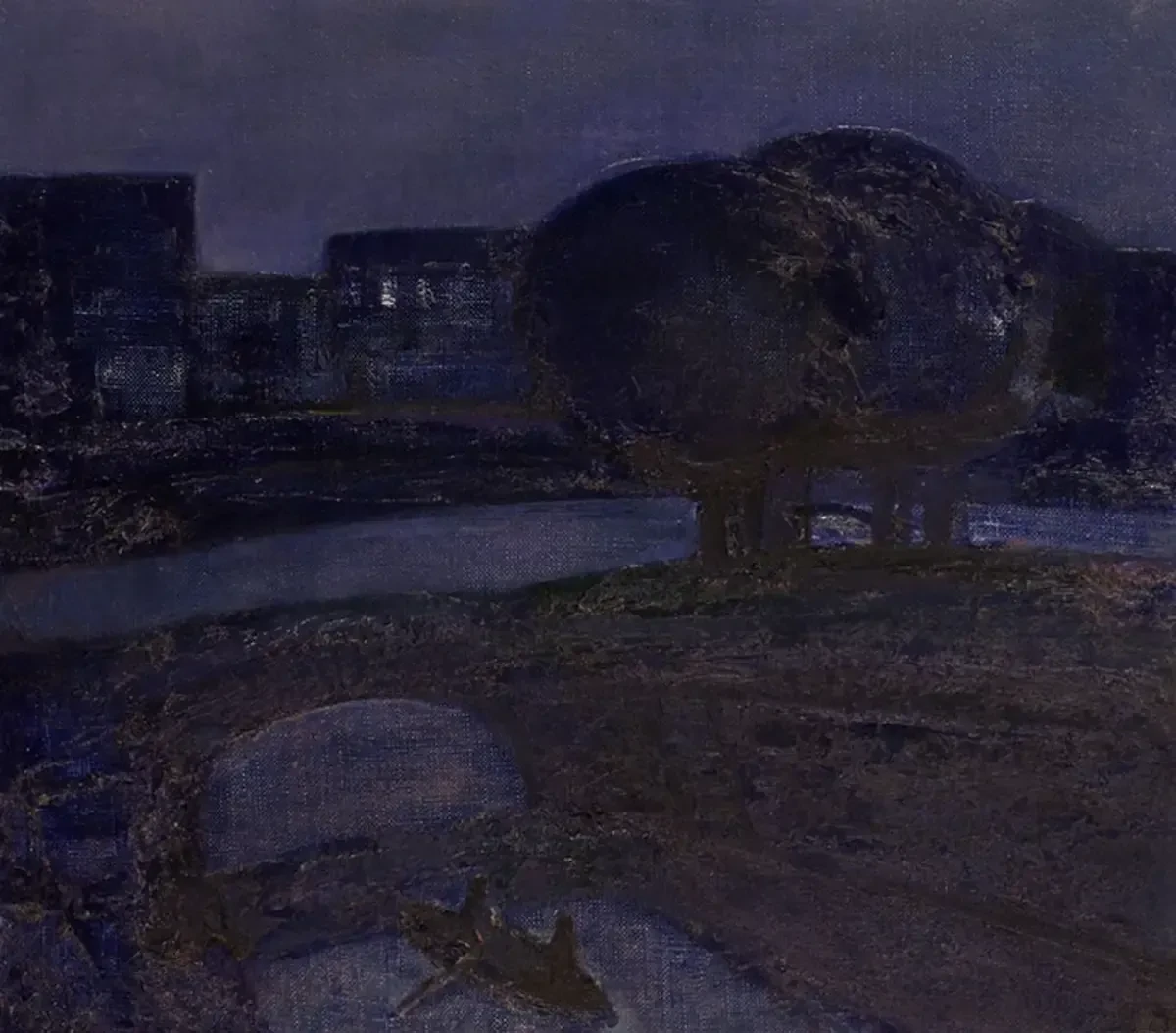 Мостик. 2010. Холст, масло.<br>
Изображение: Pop/off/art gallery