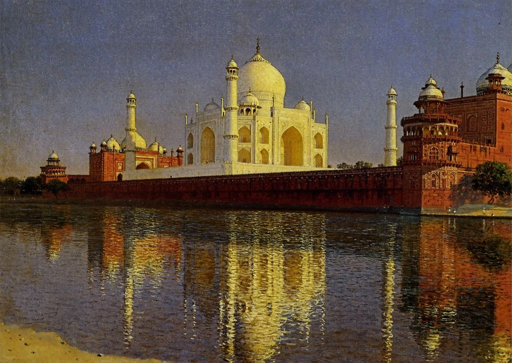 Тадж-Махал погружается в песок