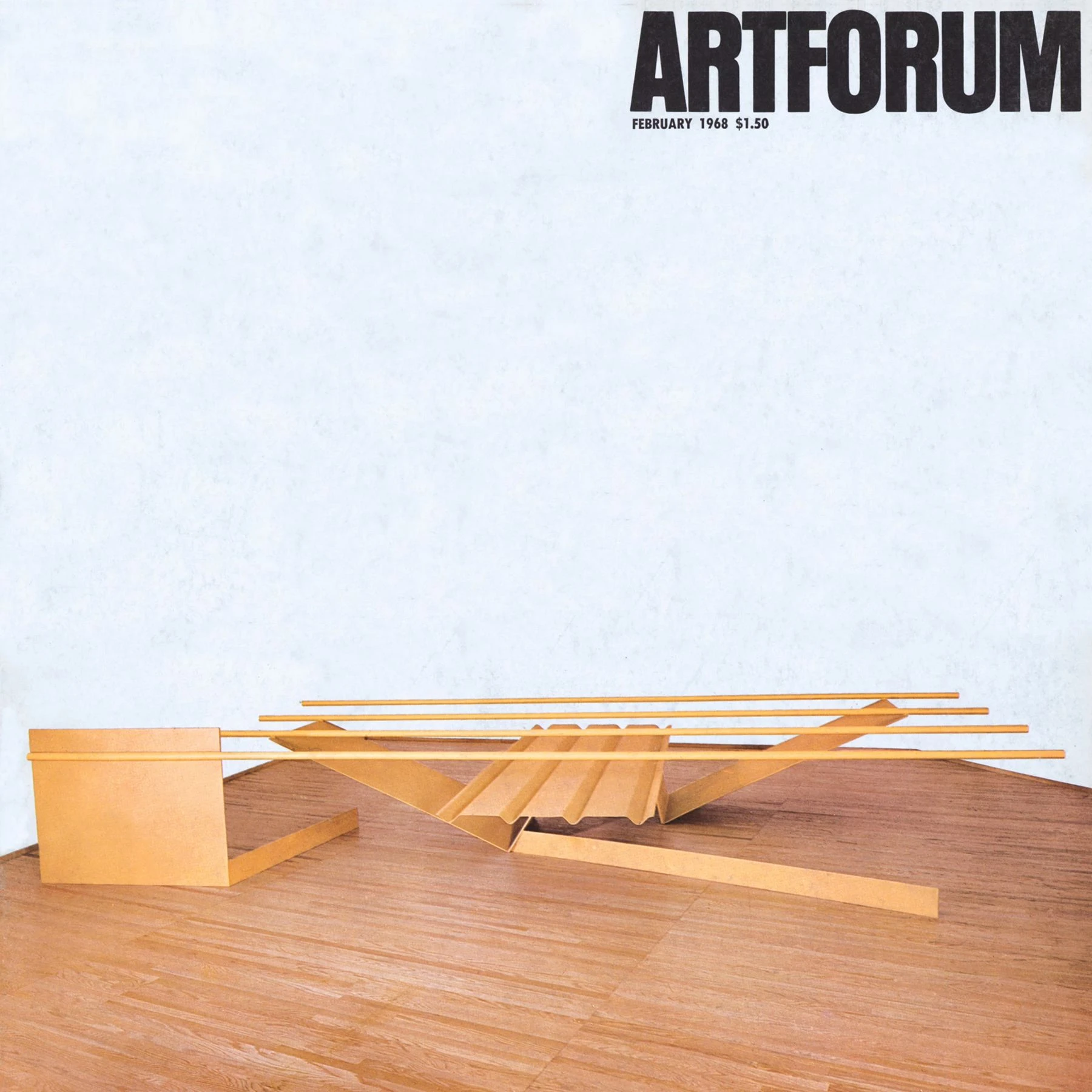 Обложка журнала Artforum. 1968. № 6 (Февраль).<br>Изображение: Artforum Media / Penske Media Corporation