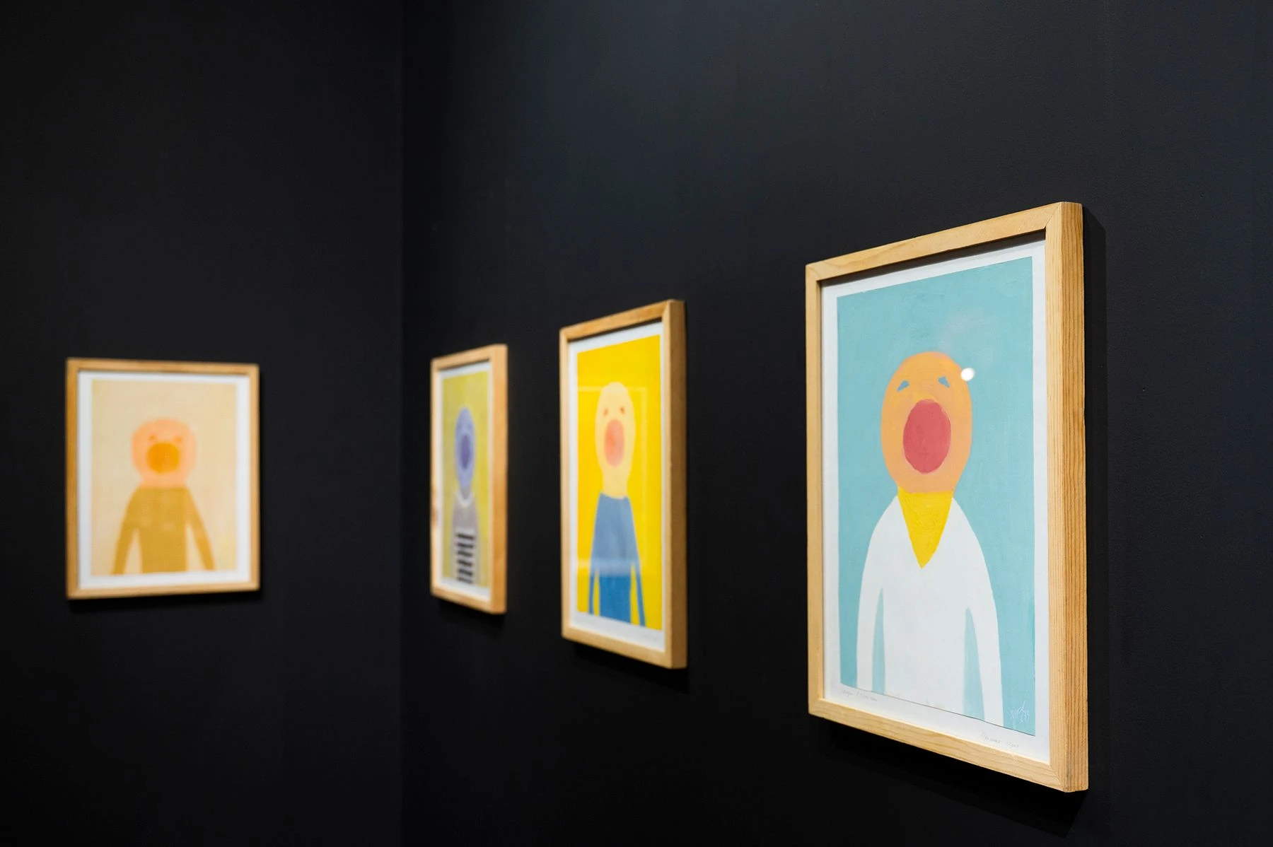 Фрагмент выставки Виктора Сачивко «Реквием». 2026. <br>
Фото: Музейный центр «Площадь Мира», Красноярск