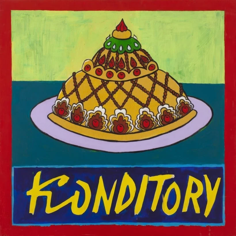 Konditory. 2008. Доска, акрил.<br>Изображение: Vladey, Москва