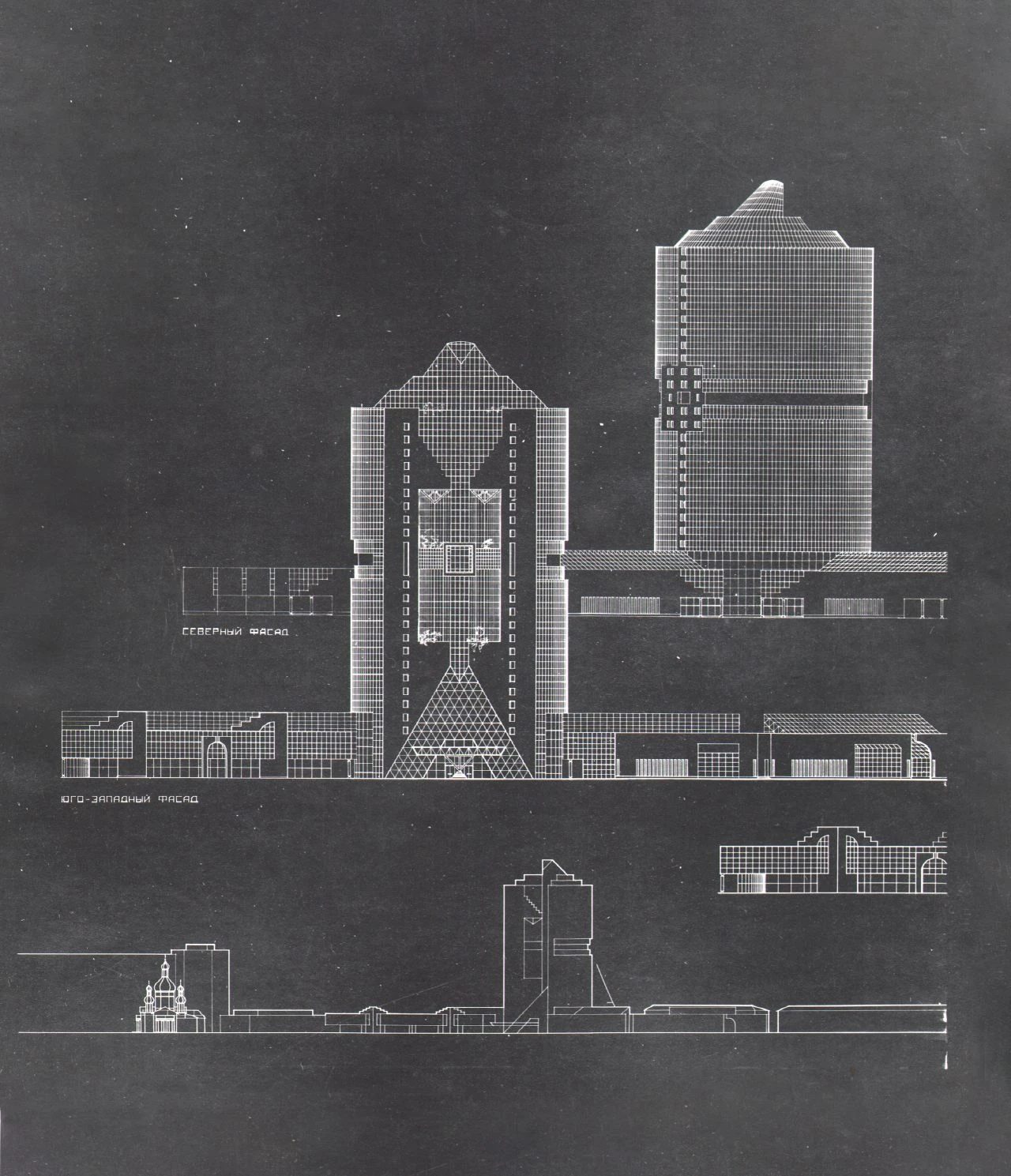 Экспонат выставки «Архитектор Евгений Рапопорт. Структуры и формы». 2026.<br>
Фото: Государственный музей истории Санкт-Петербурга