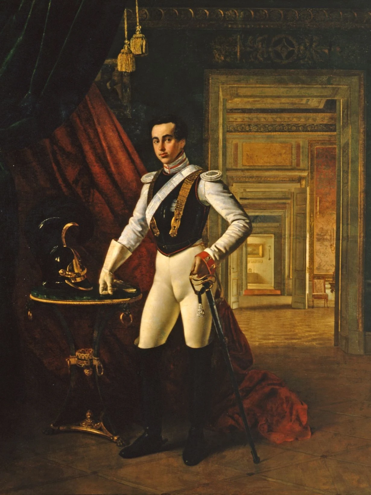 Портрет графа Дмитрия Николаевича Шереметева. Около 1824. Холст, масло.<br>Изображение: Государственный исторический музей, Москва