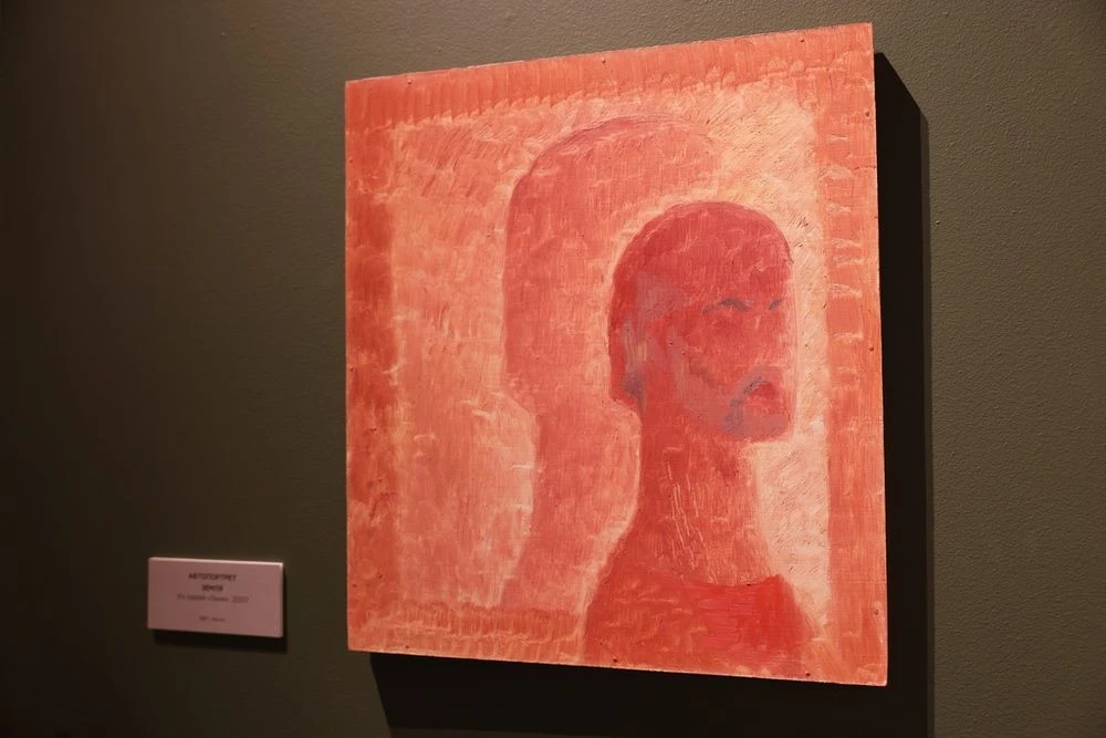 Фрагмент выставки «Обозревающий Землю. Геннадий Райшев» в Омском областном музее изобразительных искусств им. М. А. Врубеля. 2026.<br>Courtesy музей