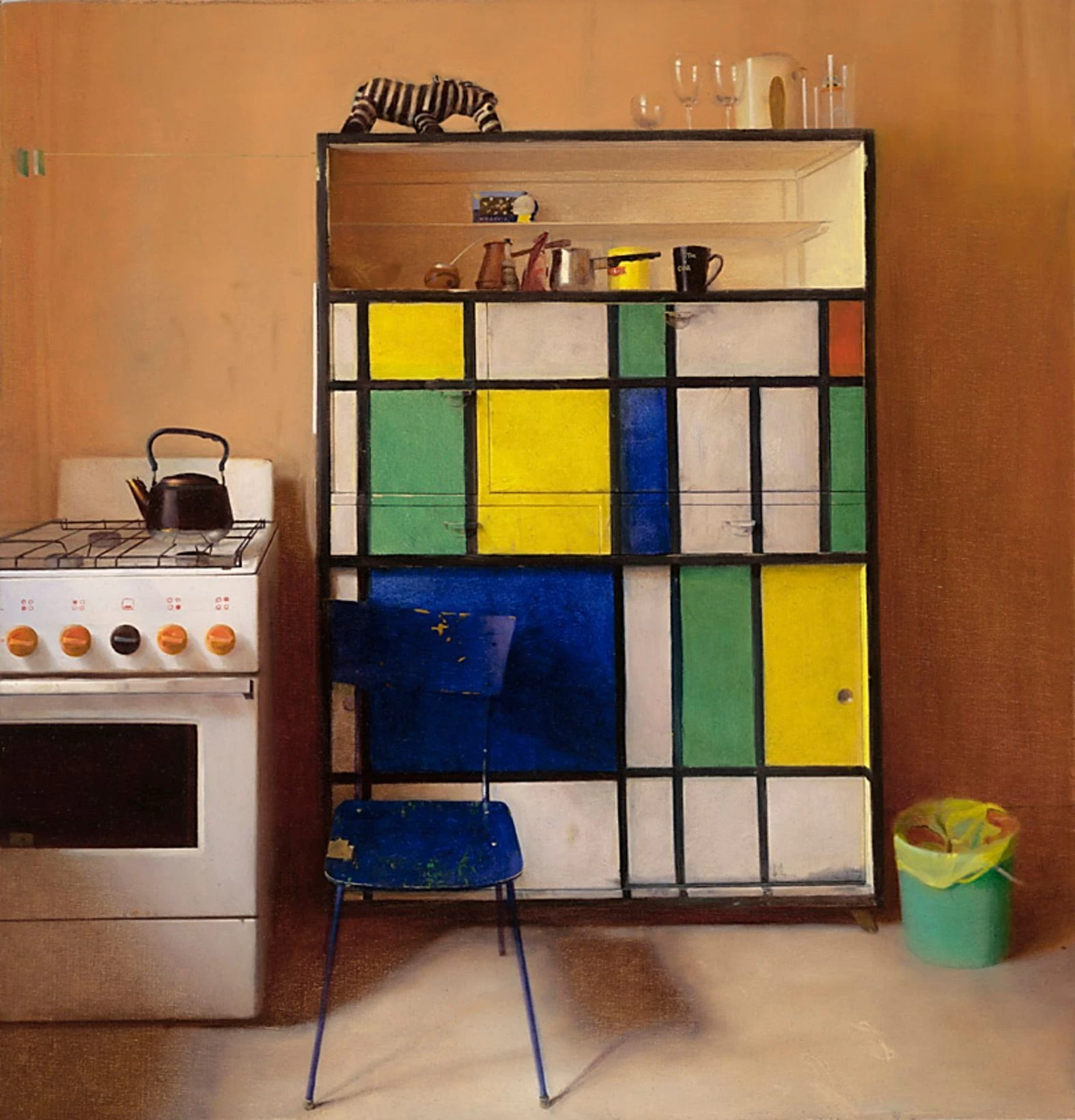 Еще один день. 2006. Холст, масло.<br>
Изображение: Музей современного искусства «Эрарта», Санкт-Петербург