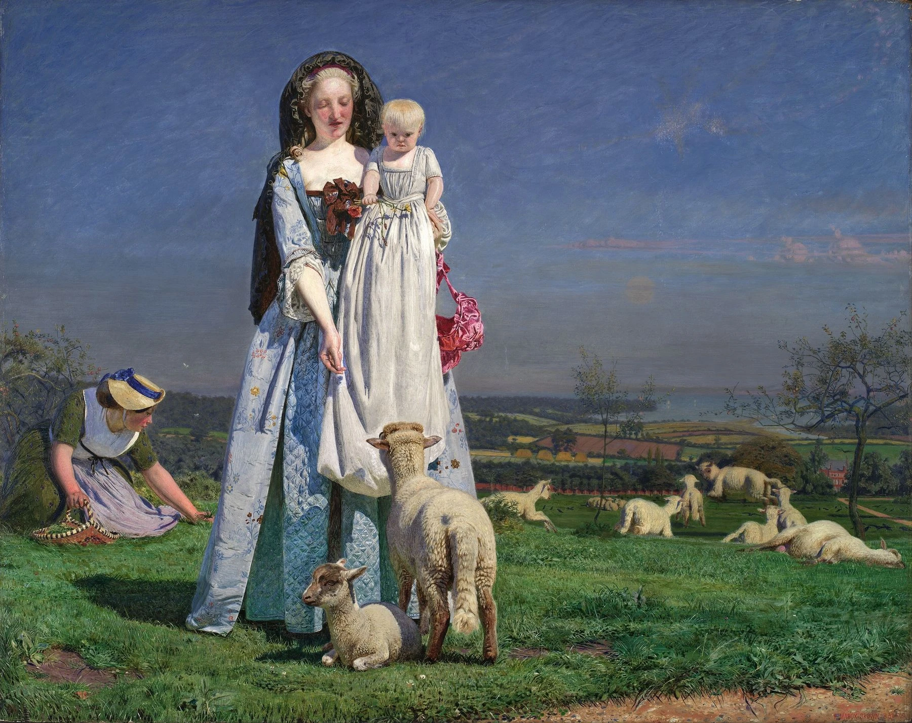Милые овечки. 1851. Холст, масло.<br>Изображение: Бирмингемский музей и художественная галерея / Wikimedia Commons
