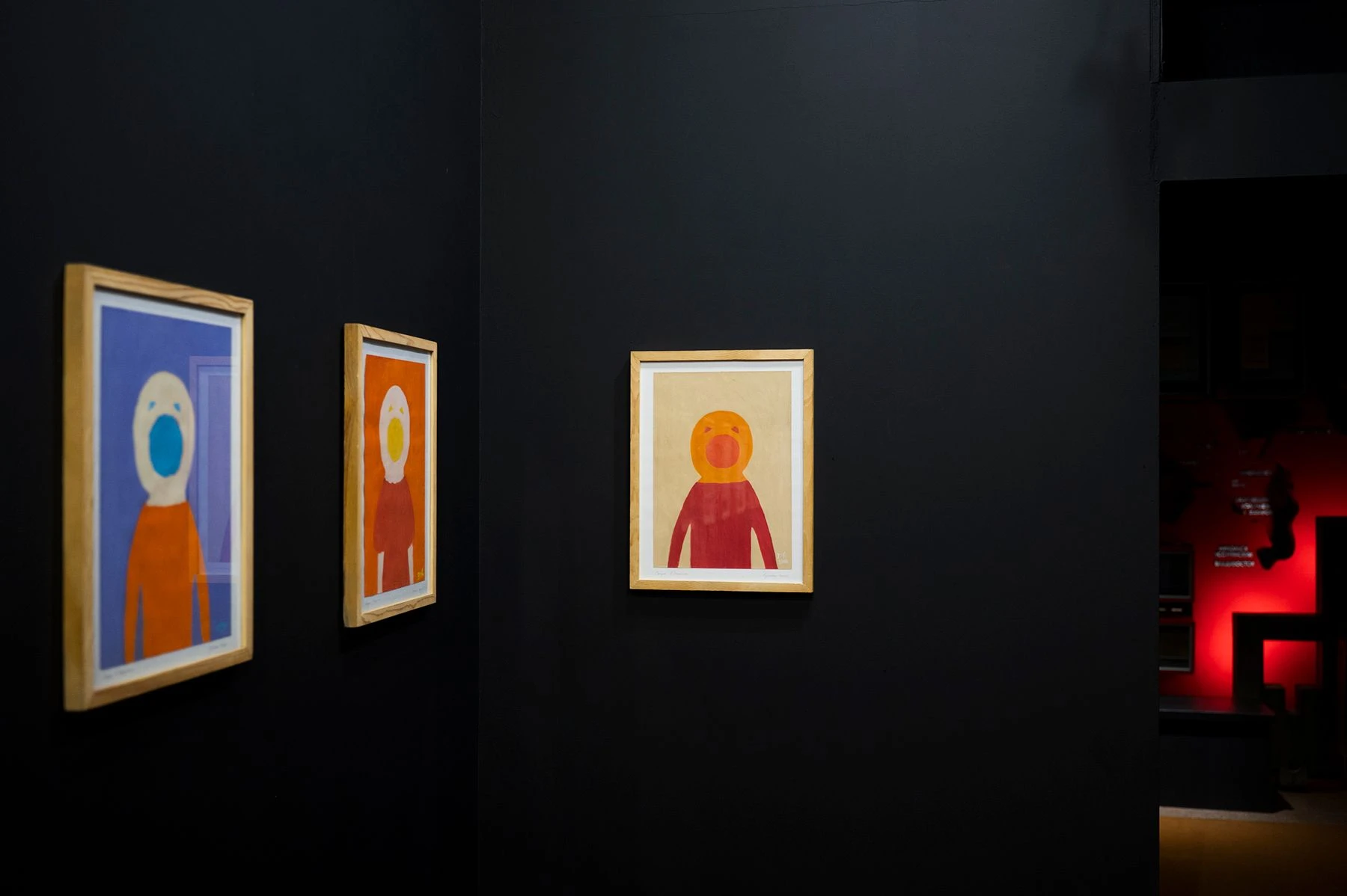 Фрагмент выставки Виктора Сачивко «Реквием». 2026. <br>
Фото: Музейный центр «Площадь Мира», Красноярск