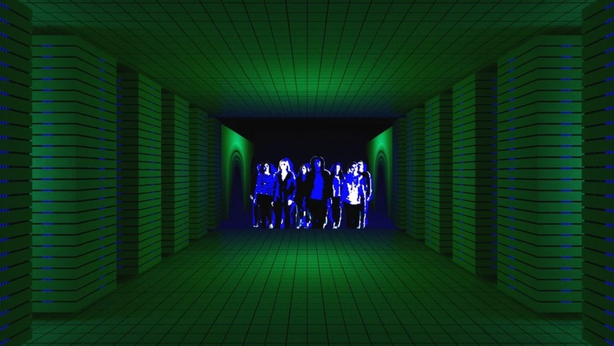 SANCTUM[green]. 2025. Фрагмент инсталляции.<br>Изображение: предоставлено авторами