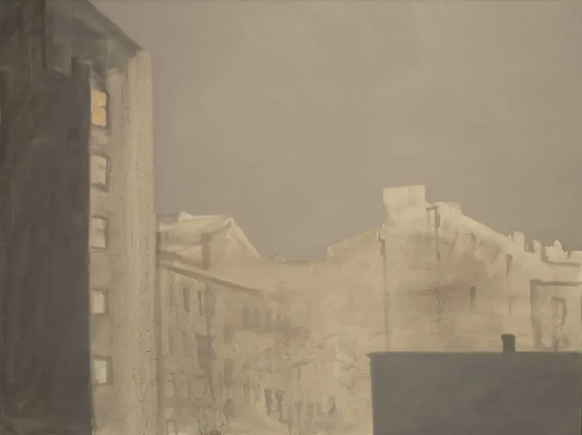 Улица Шкапина. 2012. Холст, масло.<br>
Изображение: Pop/off/art gallery