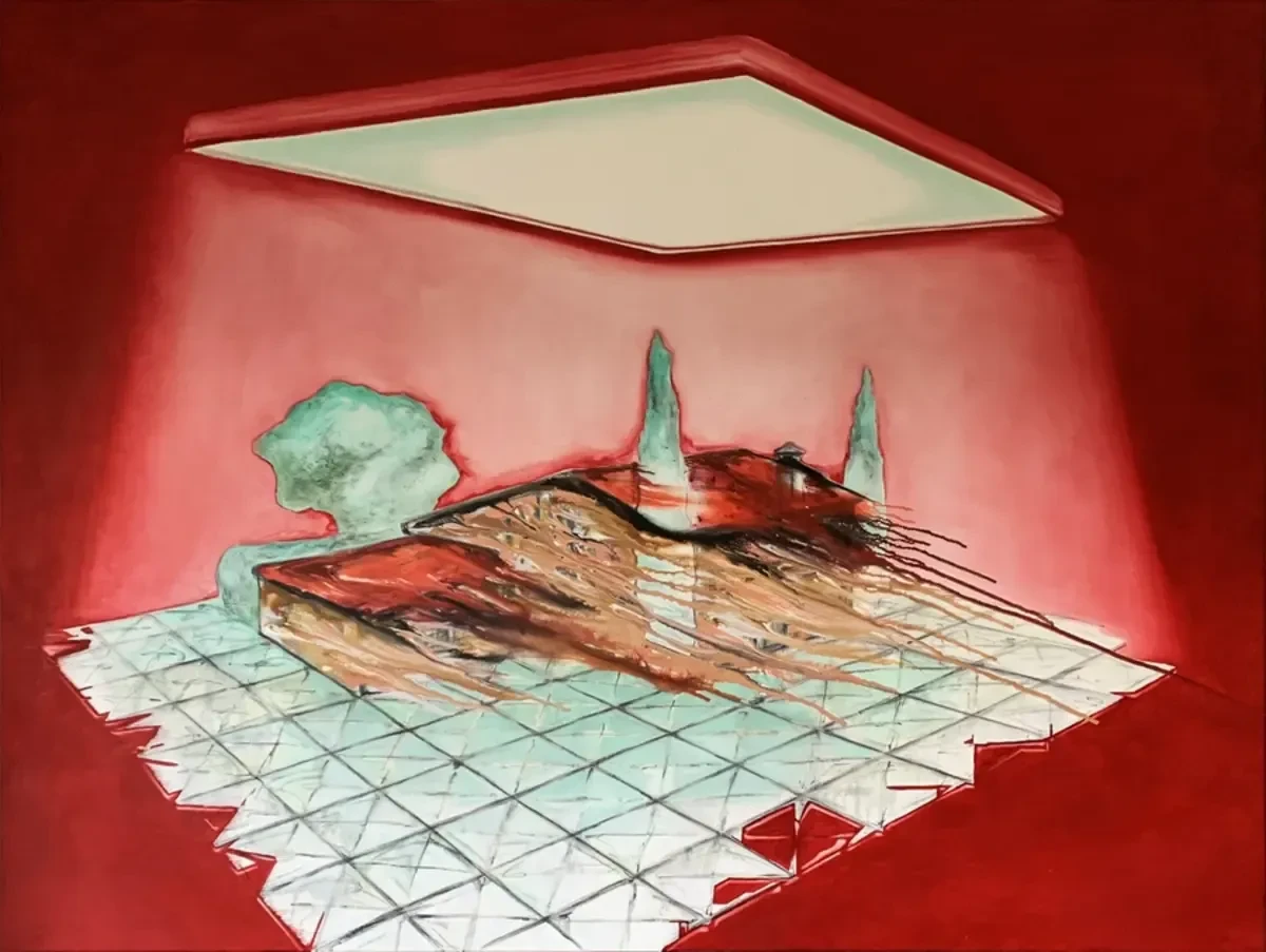 Из серии «Солярис». 2024. Холст, акрил, масло. <br>
Изображение: Pop/off/art gallery