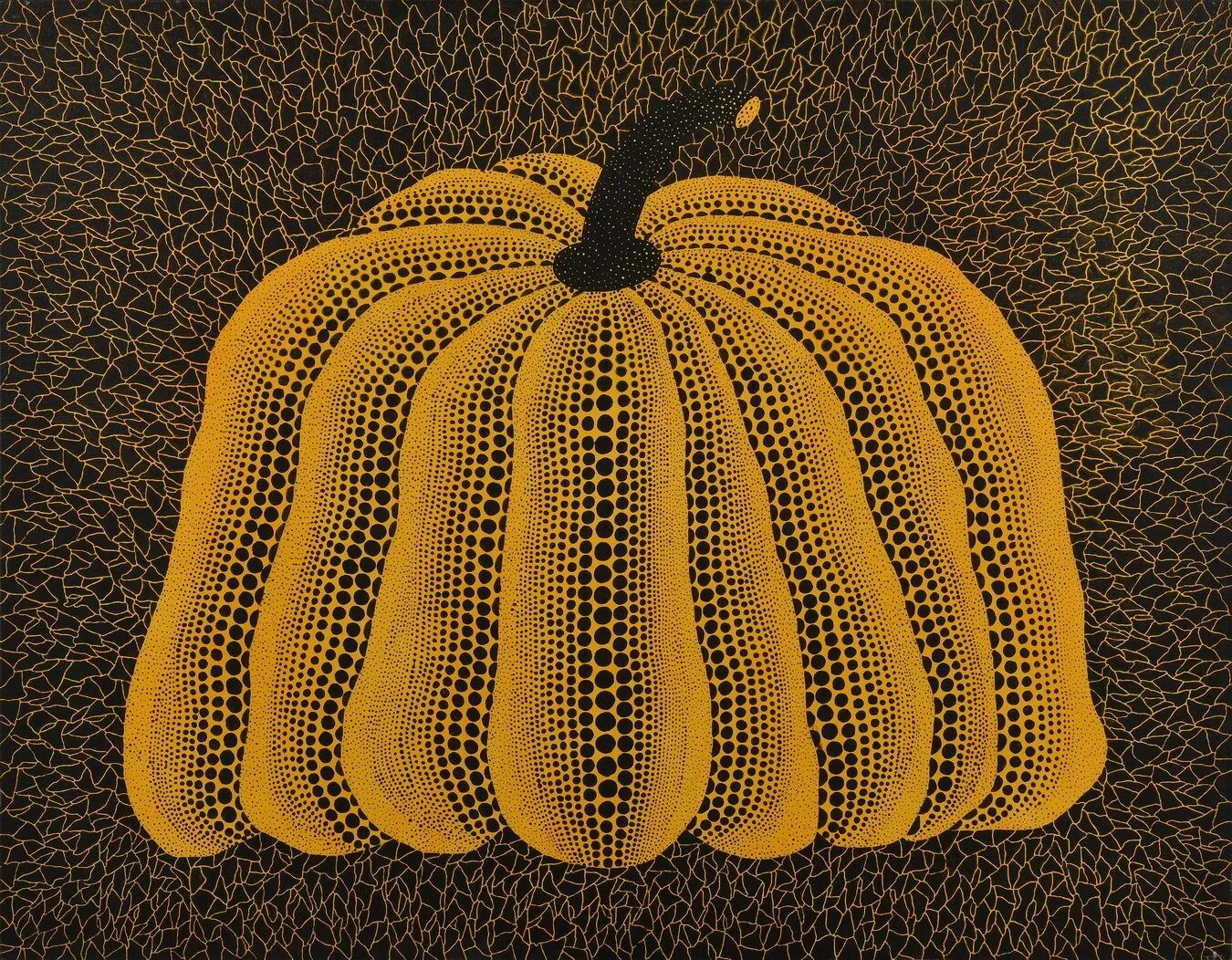 Тыква (Pumpkin). Холст, акрил. 1991.<br>Изображение: Собрание художницы