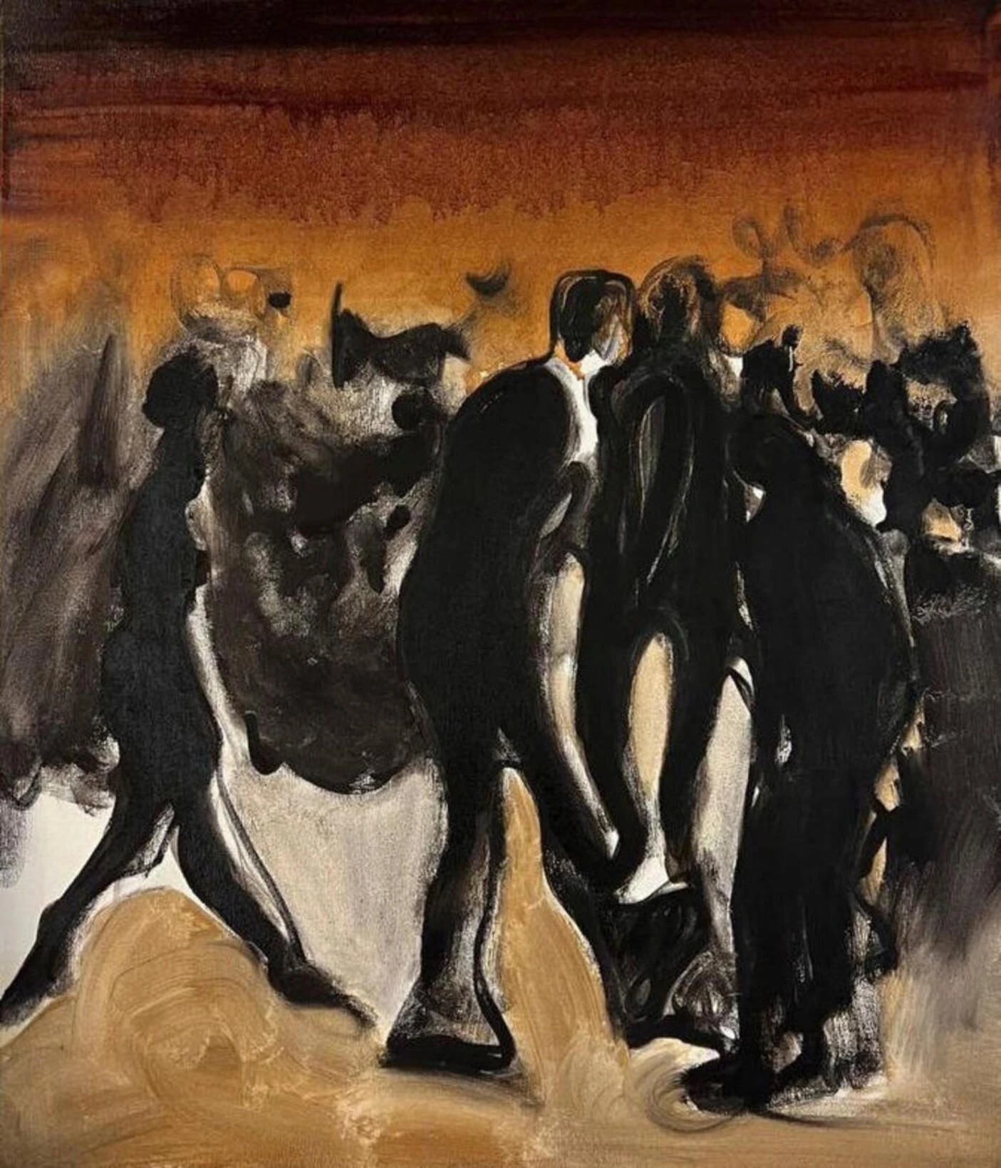 Пятница. 2024. Холст, масло.<br>
Изображение: Аукционный дом Vladey