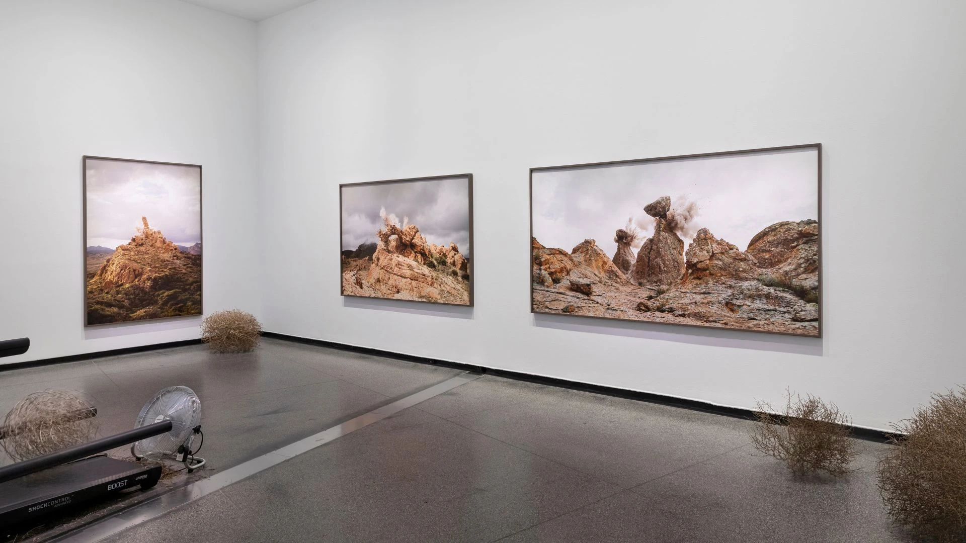 Фрагмент выставки «Юлиус фон Бисмарк: это не шторм». 2026. <br>Фото: Австралийский центр современного искусства, Мельбурн