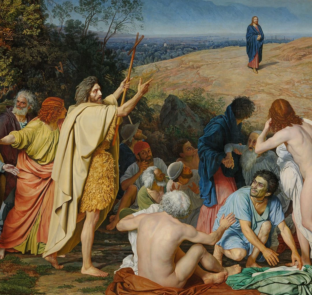 Явление Христа народу. 1837–1857. Холст, масло. Фрагмент.<br>Изображение: Государственная Третьяковская галерея, Москва