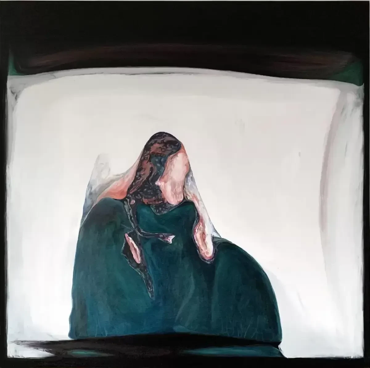 After her. 2020. Холст, масло, акрил.<br>
Изображение: Pop/off/art gallery