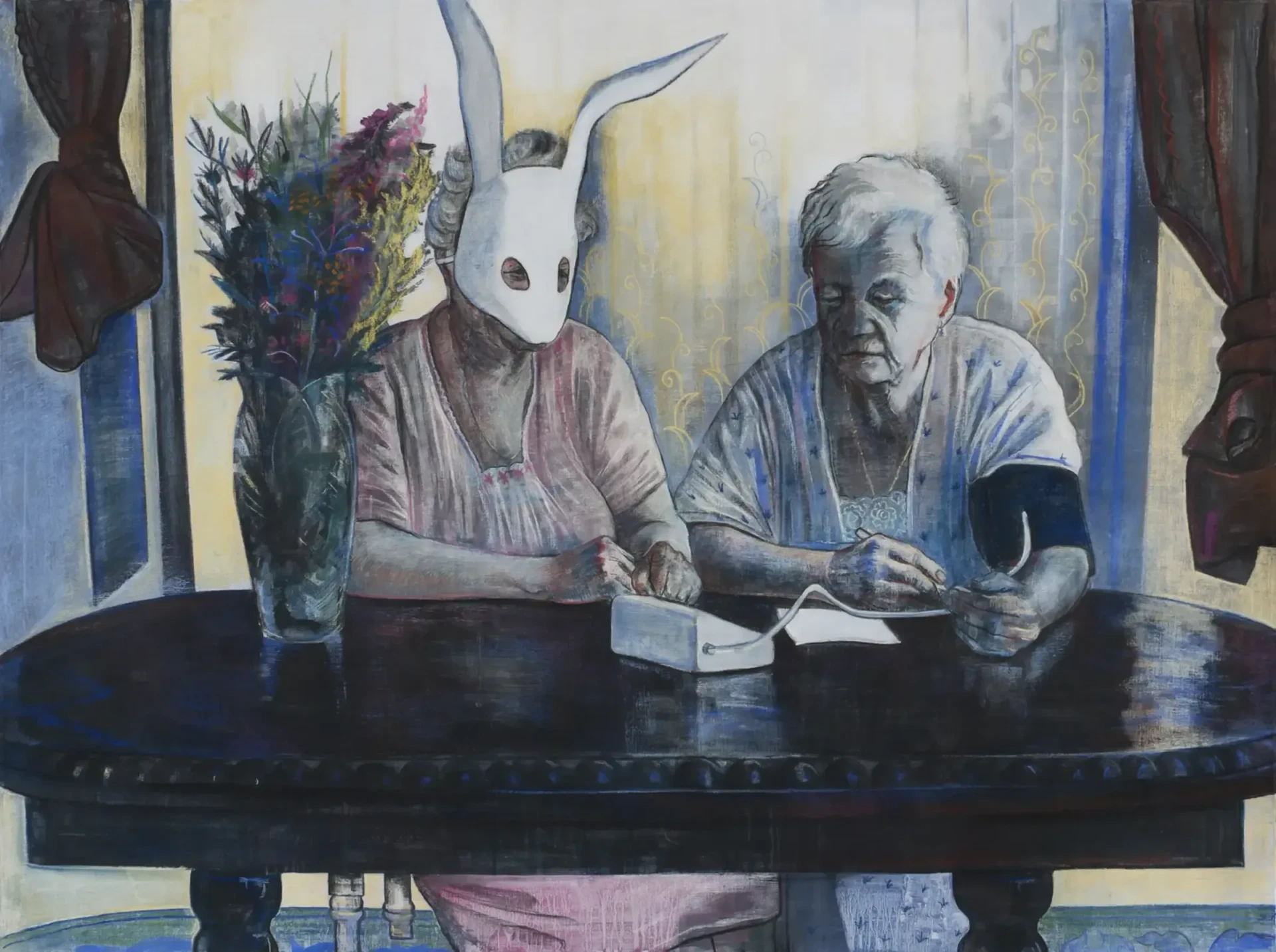 Давление. 2016. Холст, масло.<br>
Изображение: Галерея Гридчинхолл