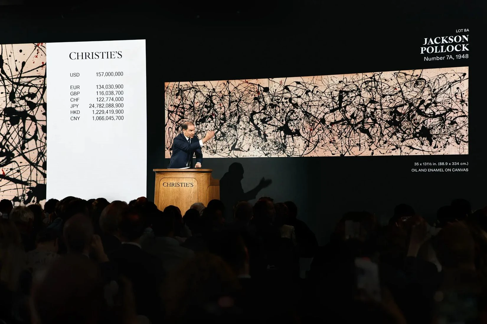 Вечерние торги Christie’s принесли $1,1 млрд и стали одними из крупнейших в истории