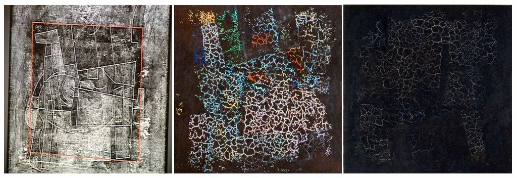 Сотрудники ГТГ обнародовали два изображения, найденные под «Черным квадратом» Малевича